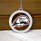 Fan Frenzy Gifts Southern Utah Thunderbirds Officially Licensed Silver Ornament